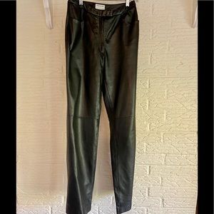 Black Leather Pants
